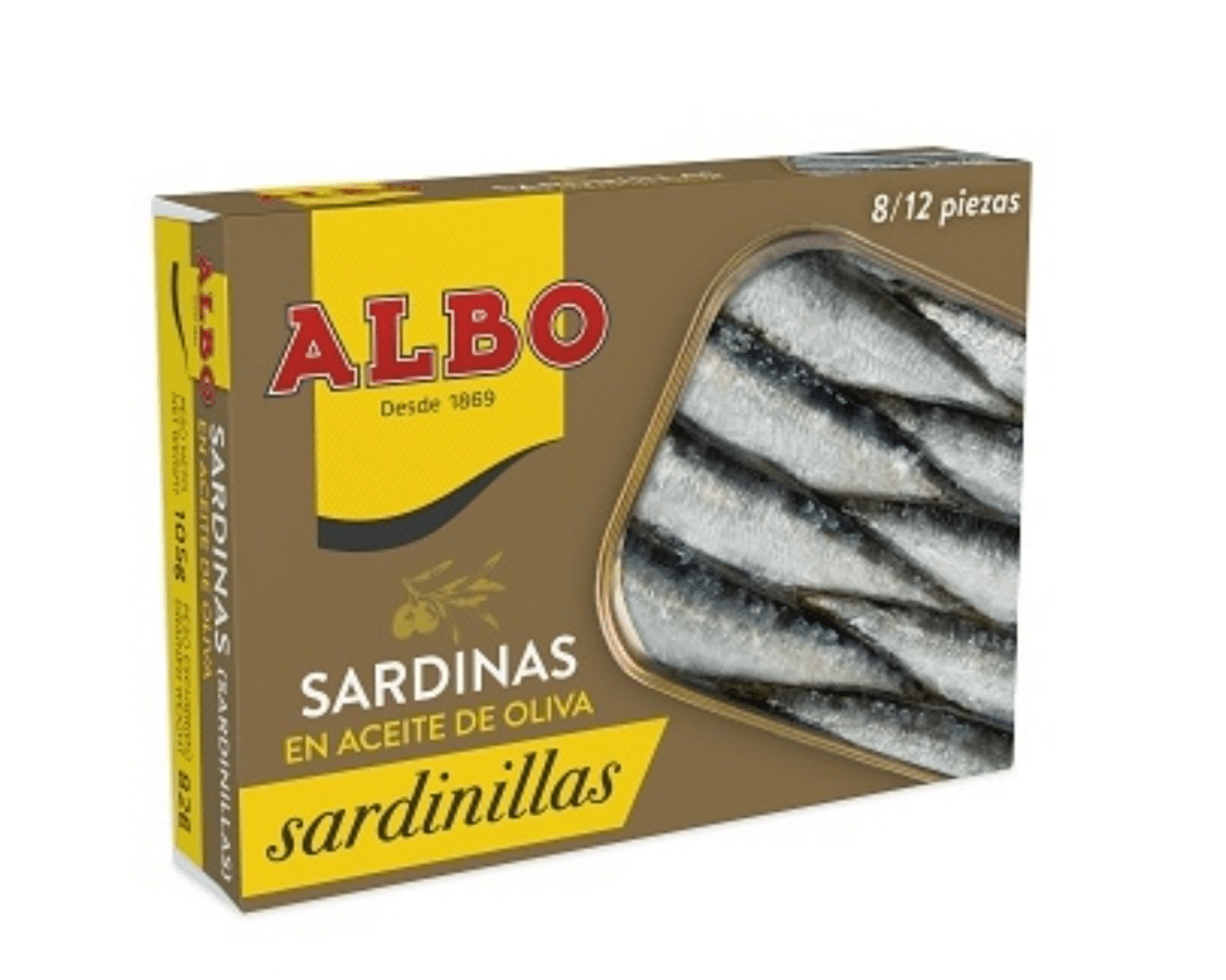 Sardinillas en aceite de oliva Albo - 1