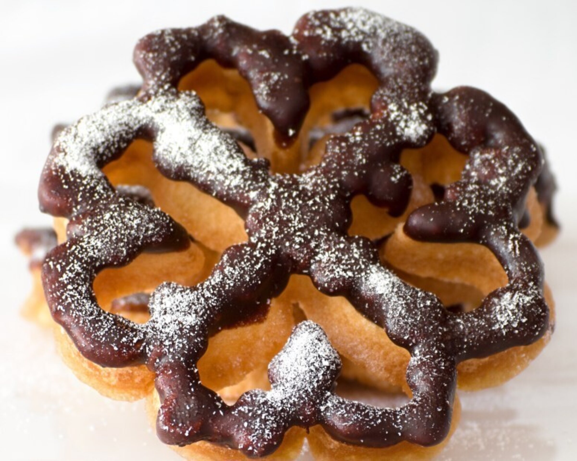 Flor de carnaval bañada en chocolate - 3