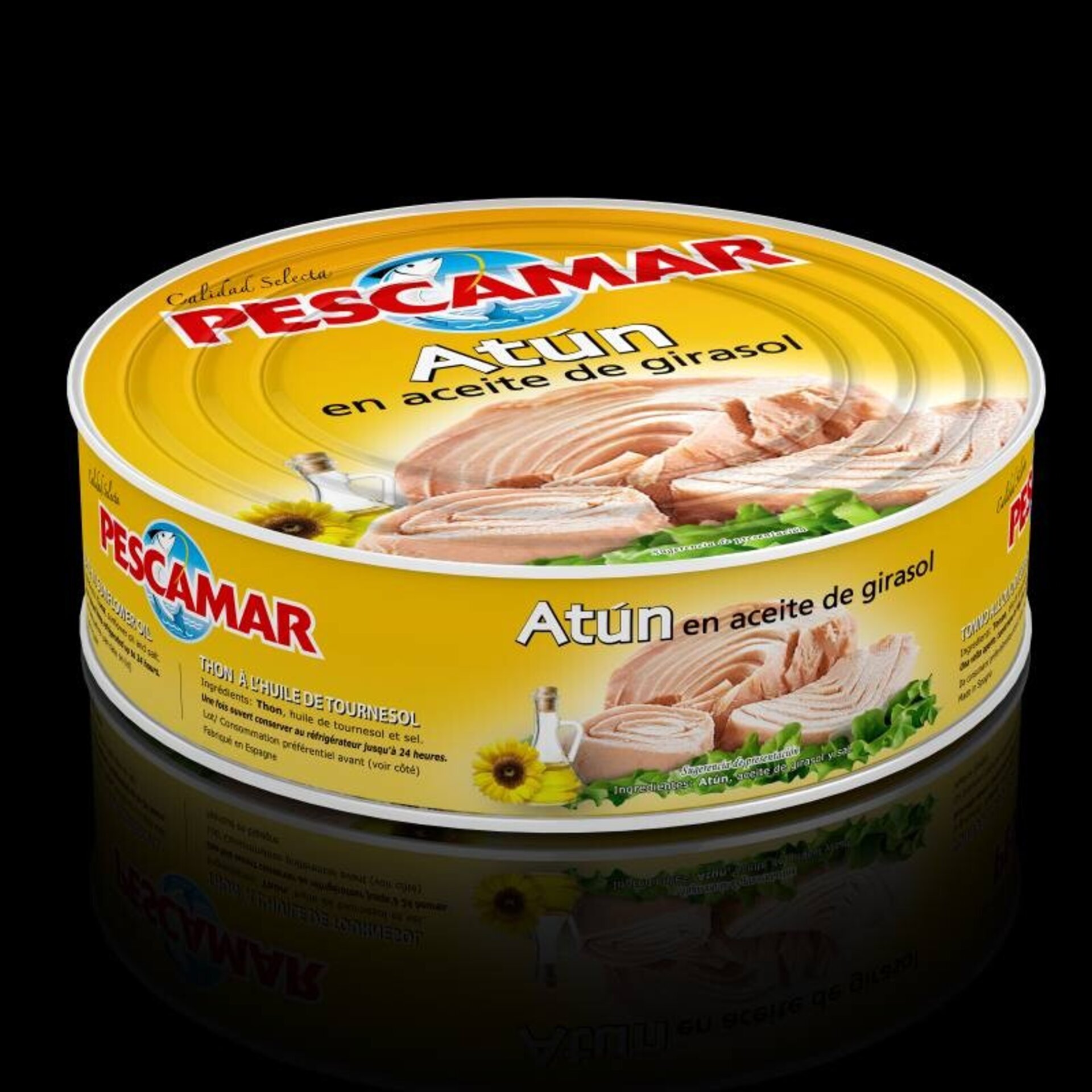 Atún en aceite de girasol 500g - 1