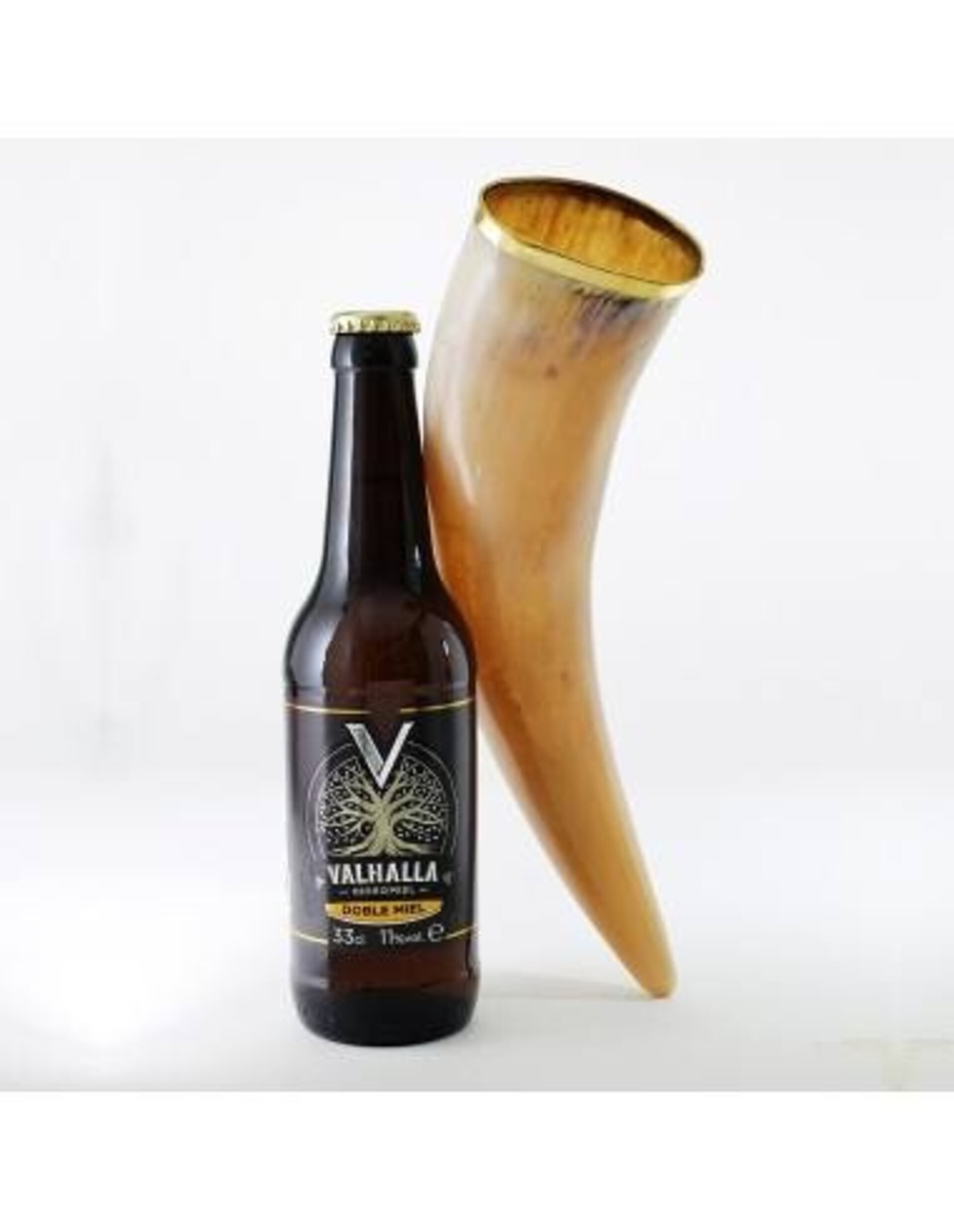 Cuerno de búfalo para beber hidromiel - 3